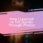 How I Learned to Tell Stories Through Photos