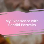 My Experience with Candid Portraits