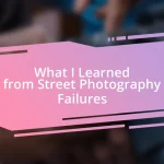 What I Learned from Street Photography Failures